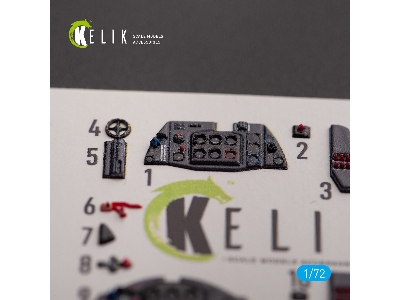 Me 163 B/S Komet - Interior 3d Decals For Hobby 2000/Academy Kit - image 3