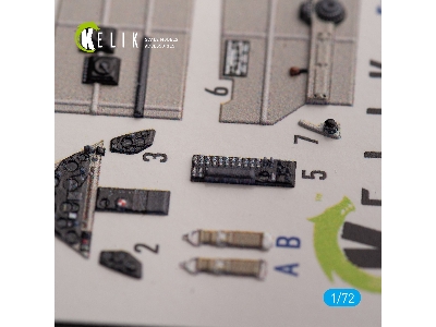 Brewster 239e - Interior 3d Decals For Hobby 2000/Hasegawa Kit - image 3