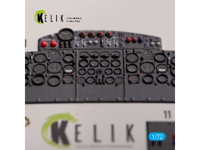 Vickers Valiant B(Pr)k.1 Front Cockpit - Interior 3d Decals For Airfix Kit - image 3
