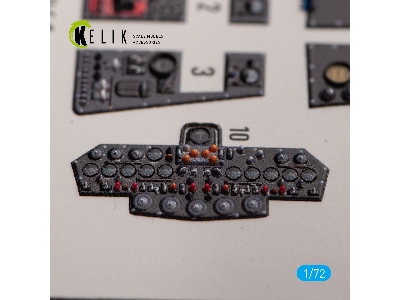 Vickers Valiant B(Pr)k.1 Front Cockpit - Interior 3d Decals For Airfix Kit - image 4