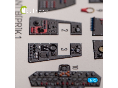 Vickers Valiant B(Pr)k.1 Front Cockpit - Interior 3d Decals For Airfix Kit - image 7