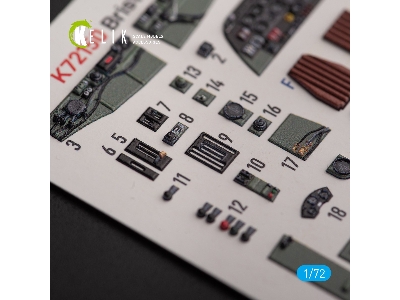 Bristol Beauhfighter Tf.X - Interior 3d Decals For Airfix Kit - image 5