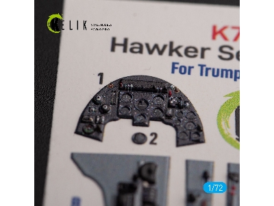 Hawker Sea Fury Fb.11 - Interior 3d Decals For Trumpeter Kit - image 1