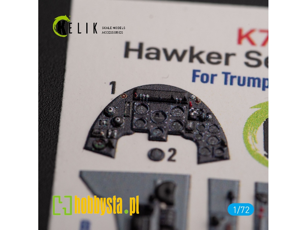 Hawker Sea Fury Fb.11 - Interior 3d Decals For Trumpeter Kit - image 1 Hawker Sea Fury Fb.11 - Interior 3d Decals For Trumpeter Kit - image 1