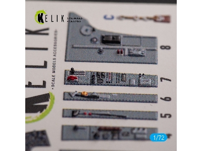 Hawker Sea Fury Fb.11 - Interior 3d Decals For Trumpeter Kit - image 4