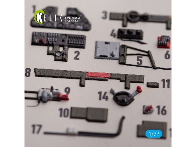 P-40k - Interior 3d Decals For Special Hobby Kit - image 3