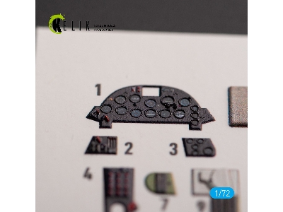 F4u-1a Corsair - Interior 3d Decals For Tamiya Kit - image 1