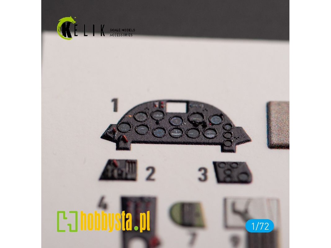 F4u-1a Corsair - Interior 3d Decals For Tamiya Kit - image 1