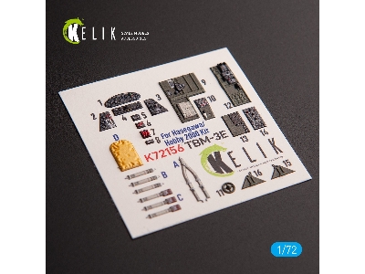 Tbm-3e - Interior 3d Decals For Hobby 2000/Hasegawa Kit - image 2