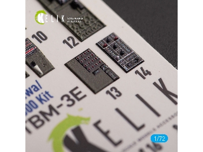 Tbm-3e - Interior 3d Decals For Hobby 2000/Hasegawa Kit - image 3