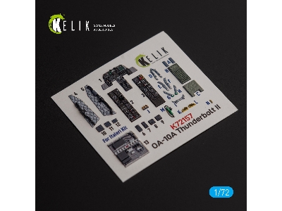 Oa-10a 'thunderbolt' - Interior 3d Decals For Italeri Kit - image 1