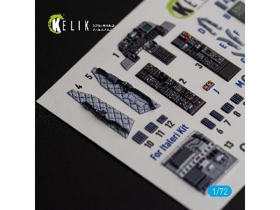 Oa-10a 'thunderbolt' - Interior 3d Decals For Italeri Kit - image 2