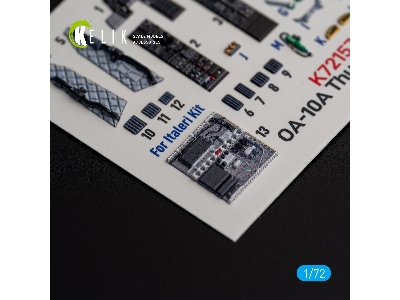 Oa-10a 'thunderbolt' - Interior 3d Decals For Italeri Kit - image 4