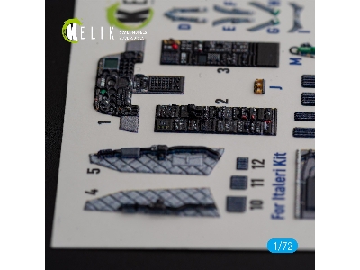 Oa-10a 'thunderbolt' - Interior 3d Decals For Italeri Kit - image 6