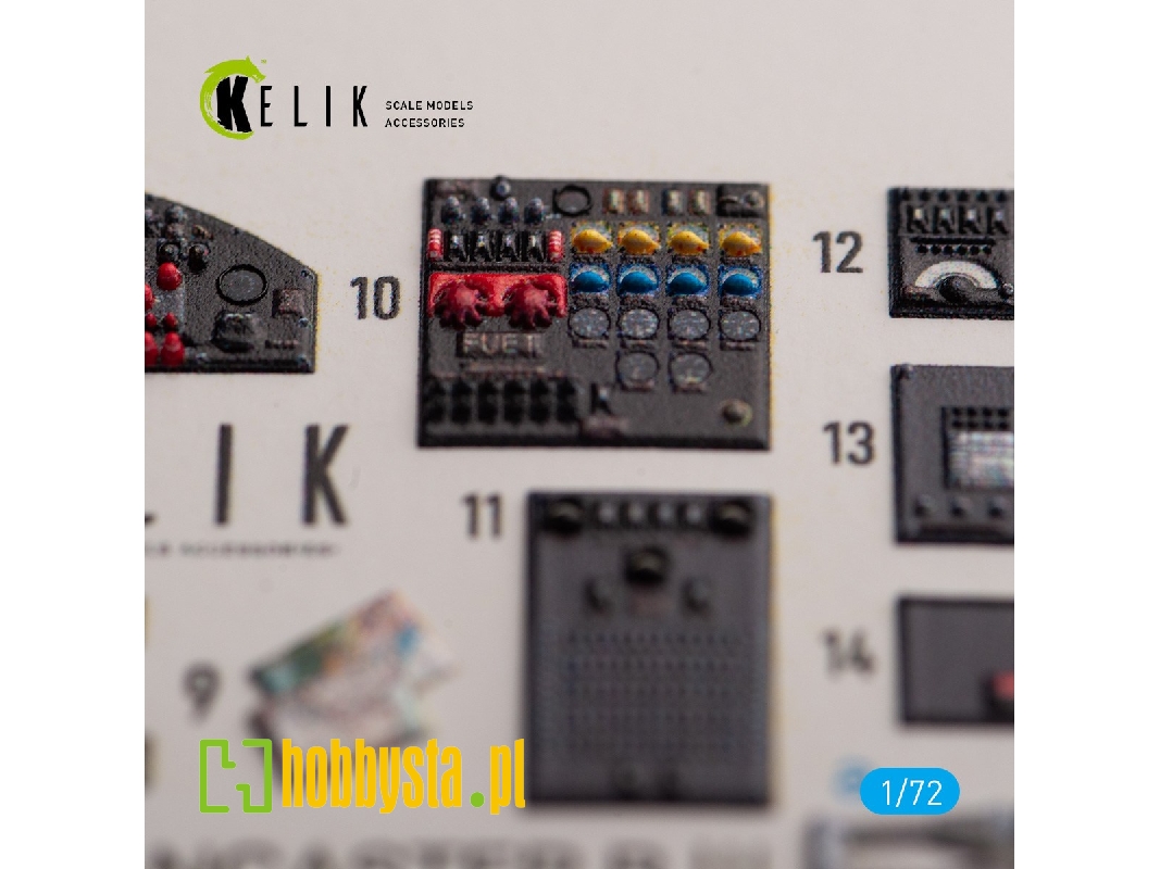 Avro Lancaster B.Iii - Interior 3d Decals For Airfix Kit - image 1 Avro Lancaster B.Iii - Interior 3d Decals For Airfix Kit - image 1