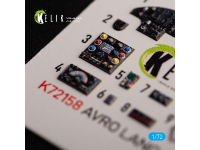Avro Lancaster B.Iii - Interior 3d Decals For Airfix Kit - image 3