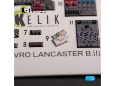Avro Lancaster B.Iii - Interior 3d Decals For Airfix Kit - image 4