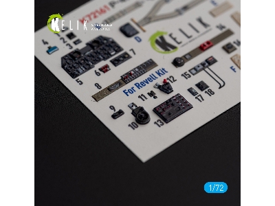 P-47m 'thunderbolt' - Interior 3d Decals For Revell Kit - image 3