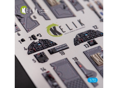 L-29 Delfin - Interior 3d Decals For Amk Kit - image 1