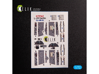 L-29 Delfin - Interior 3d Decals For Amk Kit - image 2