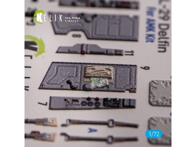 L-29 Delfin - Interior 3d Decals For Amk Kit - image 4