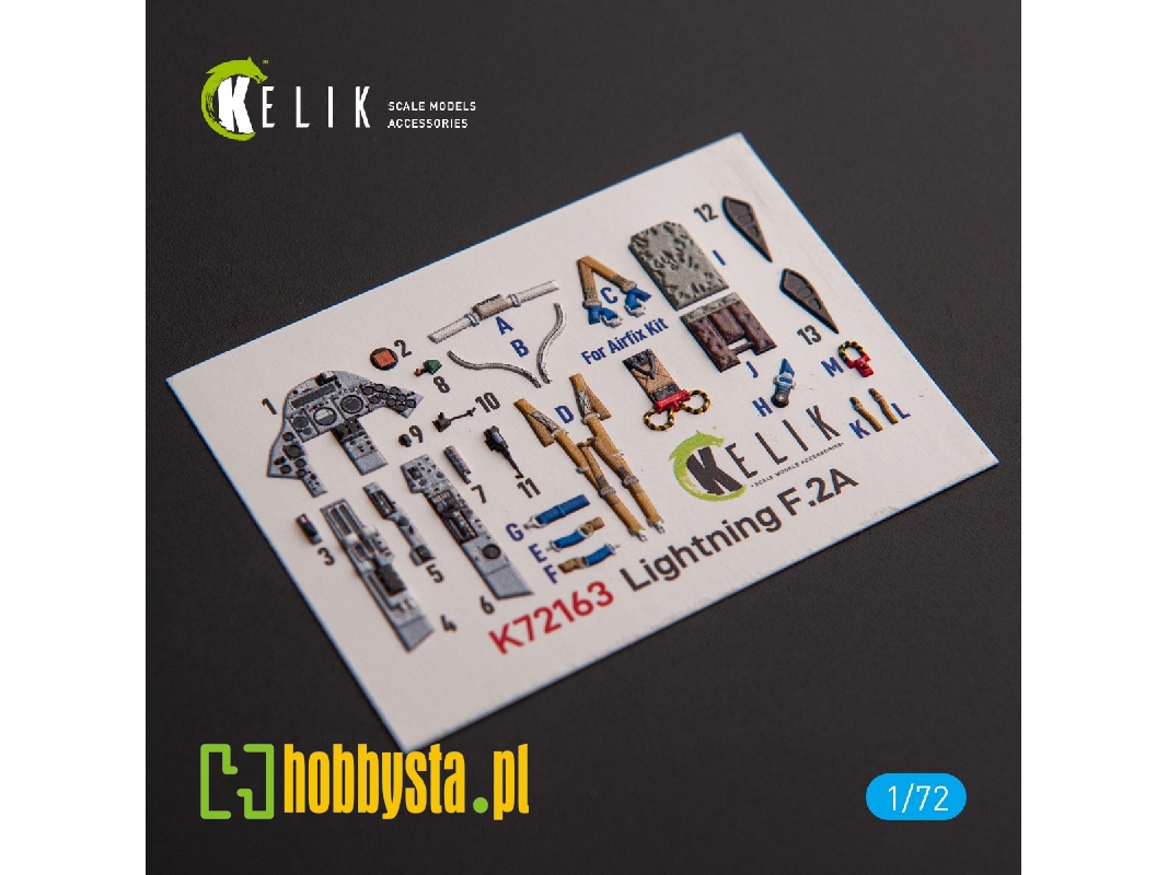 F.2a Lighting - Interior 3d Decals For Airfix Kit - image 1 F.2a Lighting - Interior 3d Decals For Airfix Kit - image 1