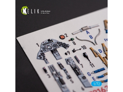 F.2a Lighting - Interior 3d Decals For Airfix Kit - image 2