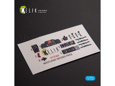 Westland Wessex Has.3 - Interior 3d Decals For Italeri Kit - image 1
