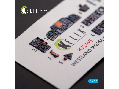Westland Wessex Has.3 - Interior 3d Decals For Italeri Kit - image 3