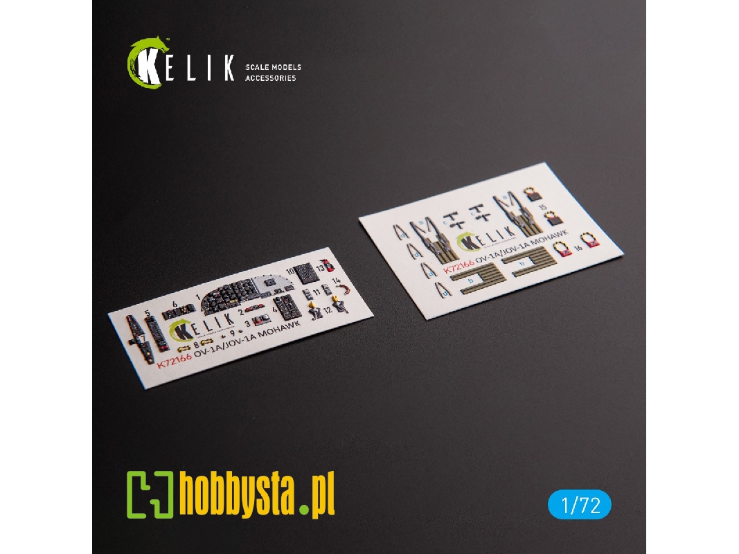 Ov-1a/Jov-1a Mohawk - Interior 3d Decals For Clearprop Kit - image 1 Ov-1a/Jov-1a Mohawk - Interior 3d Decals For Clearprop Kit - image 1