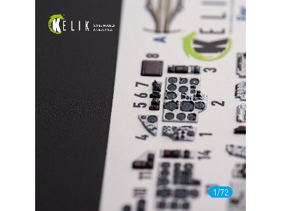 Su-17m4p/22m4 - Interior 3d Decals For Modelsvit Kit - image 3