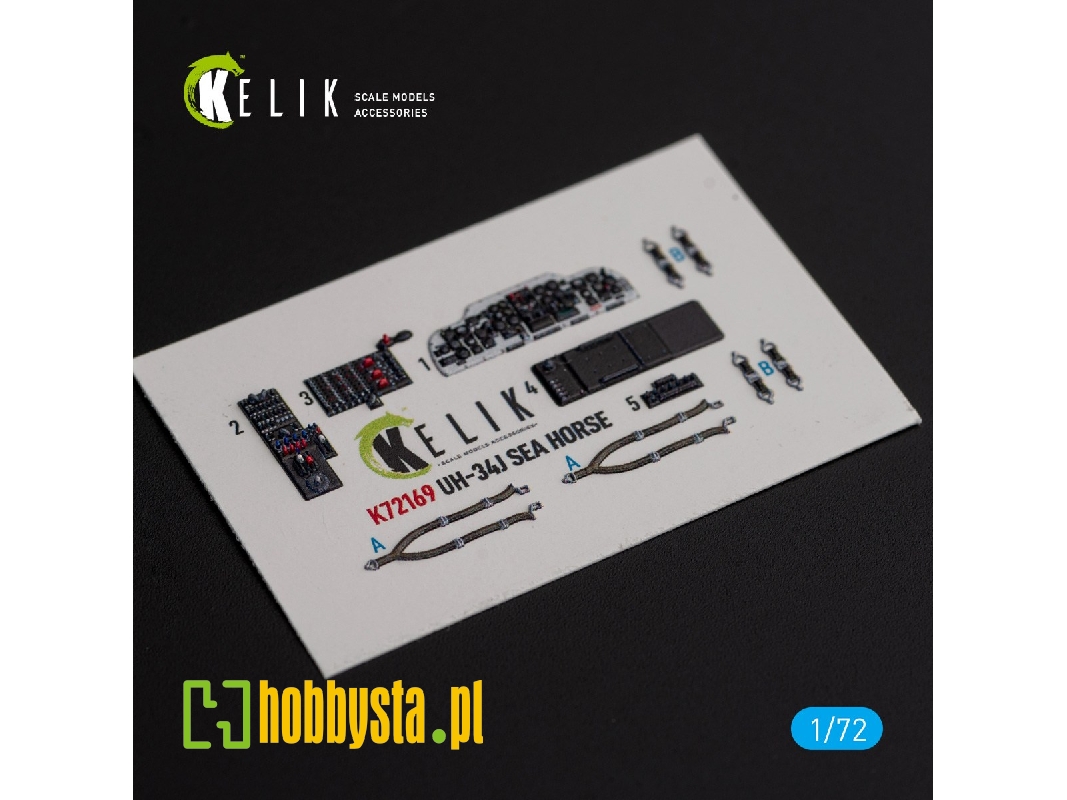 Uh-34j Sea Horse - Interior 3d Decals For Italeri Kit - image 1 Uh-34j Sea Horse - Interior 3d Decals For Italeri Kit - image 1