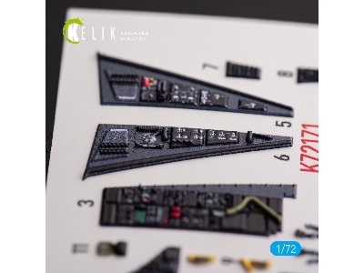 F-117a Nighthawk - Interior 3d Decals For Academy Kit - image 5