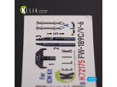 Fw-189c/V-6 - Interior 3d Decals For Icm Kit - image 3