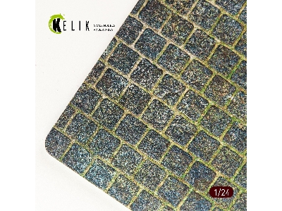 Cobblestone Road 1910s-1930s Base - Acrylic 3mm (280mm X 180mm) (170g) (210g) - image 3