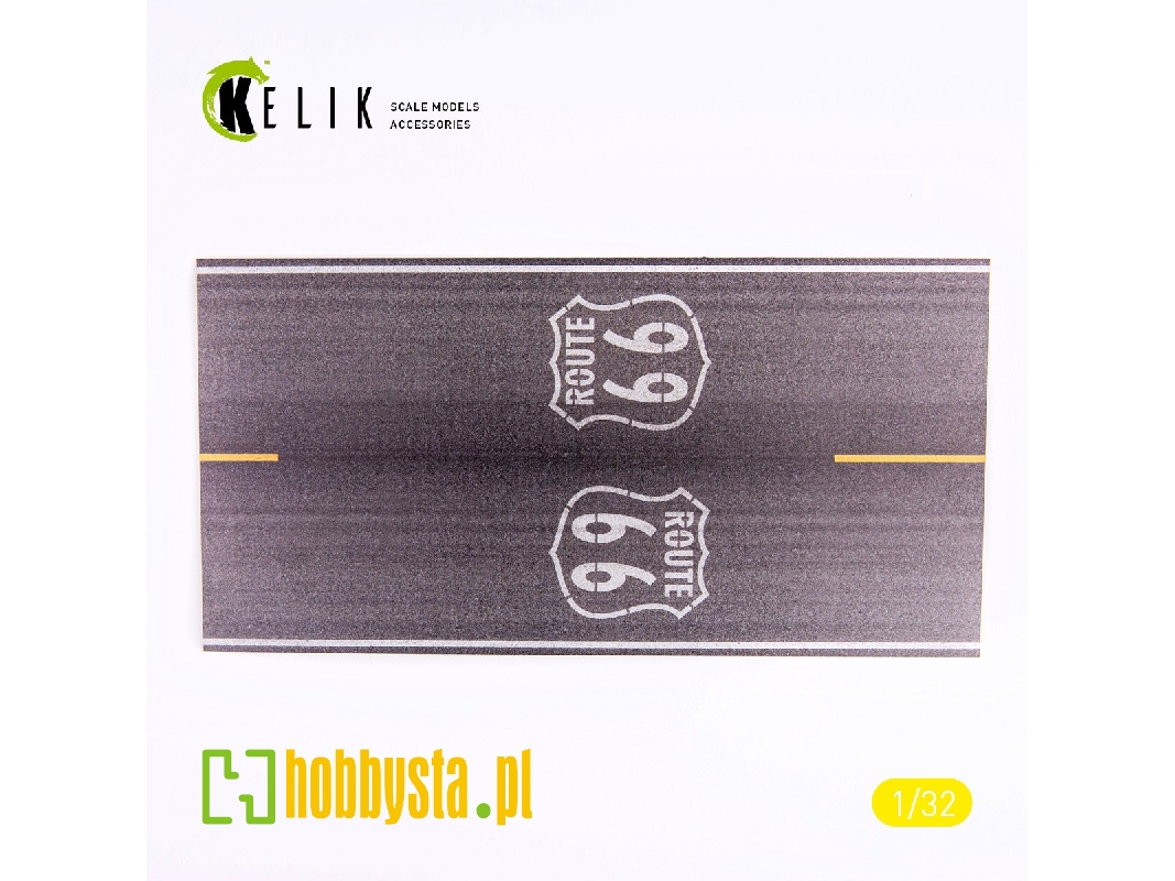 Route 66 - Base - Acrylic 3mm (180x357mm) (210g) - image 1