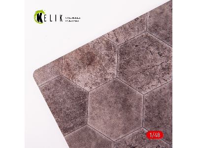 Soviet Hexagonal Plates 1930-1960 (Runways Up To 1000m, Taxiways, Parkings - 1) - Acrylic 3mm (410mm X 270mm) (410g) - image 1
