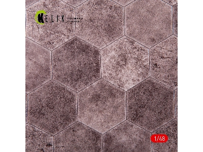 Soviet Hexagonal Plates 1930-1960 (Runways Up To 1000m, Taxiways, Parkings - 1) - Acrylic 3mm (410mm X 270mm) (410g) - image 2