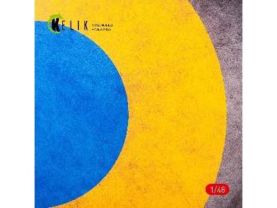 Ukraine Roundel 'glory To Defenders' - Acrylic 3mm (240mm X 240mm) (190g) - image 2