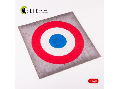 France Roundel - Acrylic 3mm (240mm X 240mm) (190g) - image 1