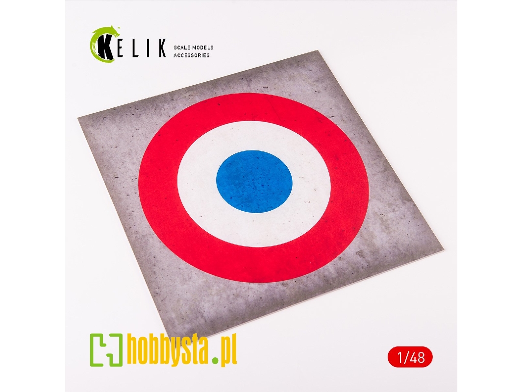 France Roundel - Acrylic 3mm (240mm X 240mm) (190g) - image 1 France Roundel - Acrylic 3mm (240mm X 240mm) (190g) - image 1