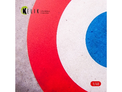 France Roundel - Acrylic 3mm (240mm X 240mm) (190g) - image 2