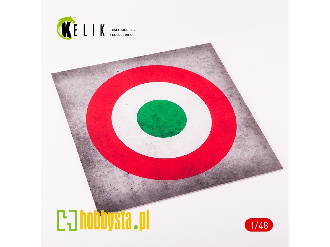 Italy Roundel - Acrylic 3mm (240mm X 240mm) (190g) - image 1 Italy Roundel - Acrylic 3mm (240mm X 240mm) (190g) - image 1
