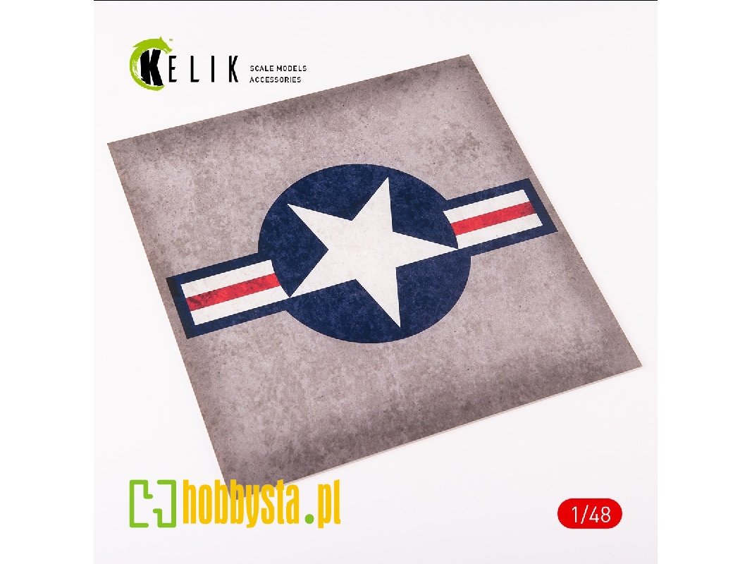 Us Roundel - Acrylic 3mm (240mm X 240mm) (190g) - image 1