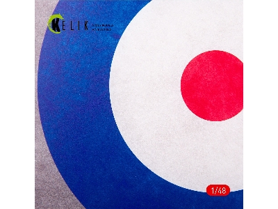 United Kingdom Roundel - Acrylic 3mm (240mm X 240mm) (190g) - image 2
