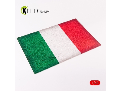 Italy Flag - Acrylic 3mm (410mm X 270mm) (410g) - image 1