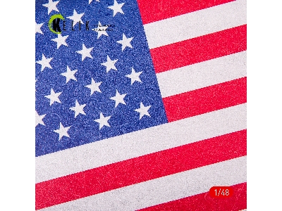 Usa Flag - Acrylic 3mm (410mm X 270mm) (410g) - image 3