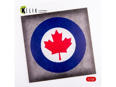 Canada Roundel - Acrylic 3mm (240x240mm) (190g) - image 1