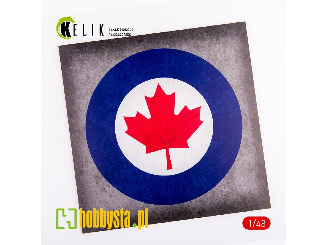 Canada Roundel - Acrylic 3mm (240x240mm) (190g) - image 1 Canada Roundel - Acrylic 3mm (240x240mm) (190g) - image 1