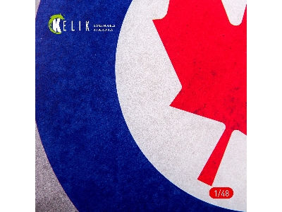 Canada Roundel - Acrylic 3mm (240x240mm) (190g) - image 4